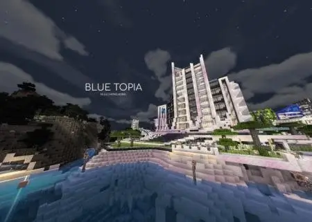 Огромная высотка возле берега