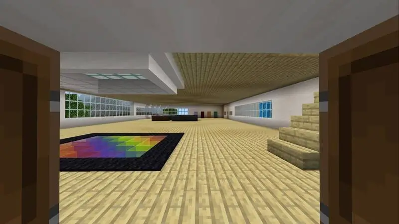 Современный особняк внутри