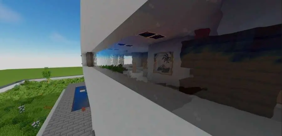 Демонстрация стекла без граней