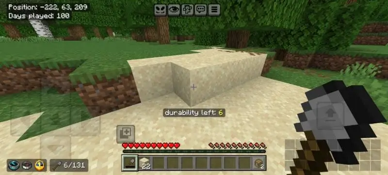 Просмотр состояния и предупреждение о низком уровне прочности