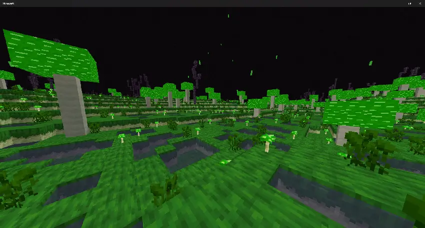 Зелёный биом в Крае