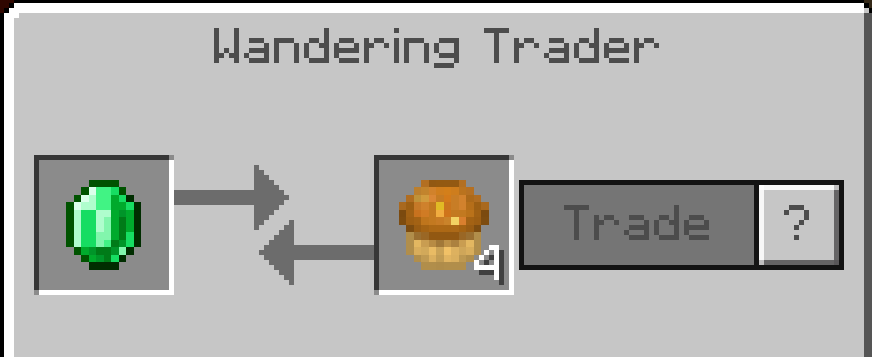 Обмен изумруда на маффины