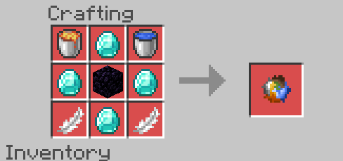 Крафт предмета выбора элемента