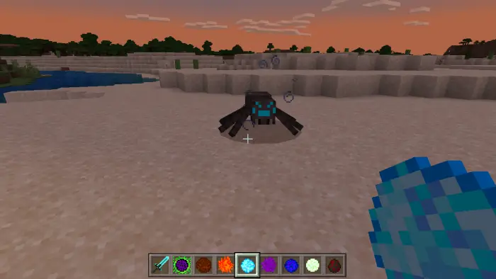 Ледяной шар в руке