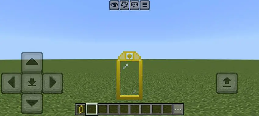 Волшебное зеркало в Minecraft