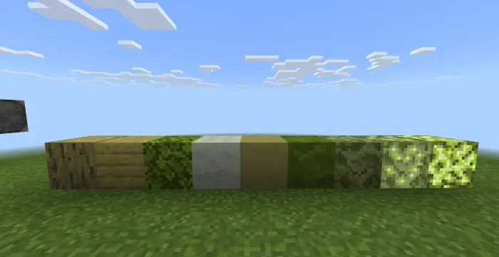 Блоки из чумного биома