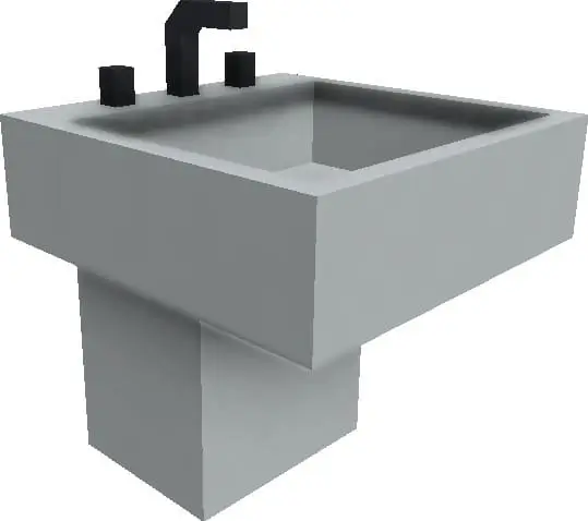 Белая раковина