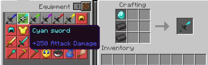 Крафт меча молнии