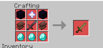 Крафт земляного меча