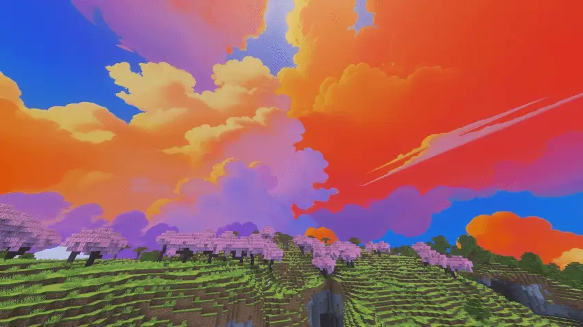 Завораживающее и яркое небо в мире