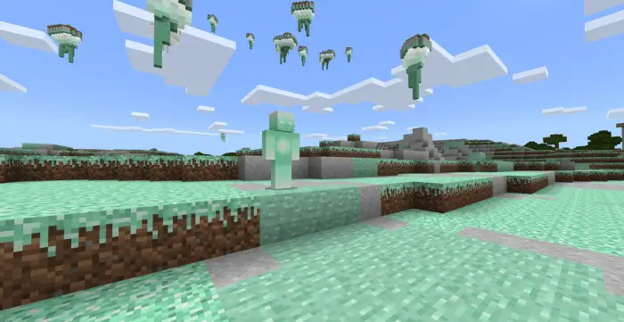 Лунный биом днём