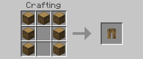 Получение деревянных штанов