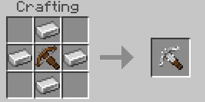 Крафт железного арбалета