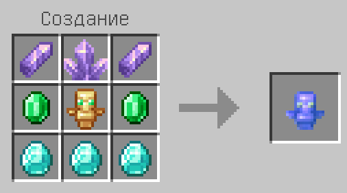 Крафт тотема призыва Громозека