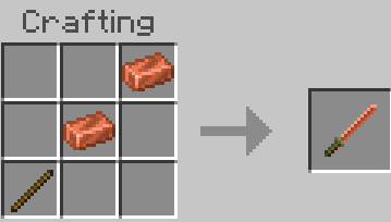 Крафт медной катаны