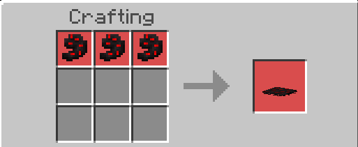 Крафт нового зараженного настила в верстаке