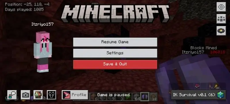 Экран паузы