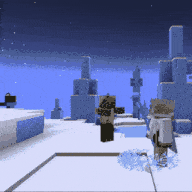 Призыв телохранителя снежного голема