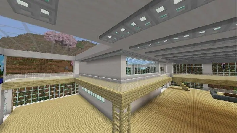 Третий этаж современного особняка