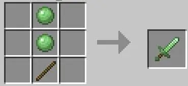 Крафт слизневого меча