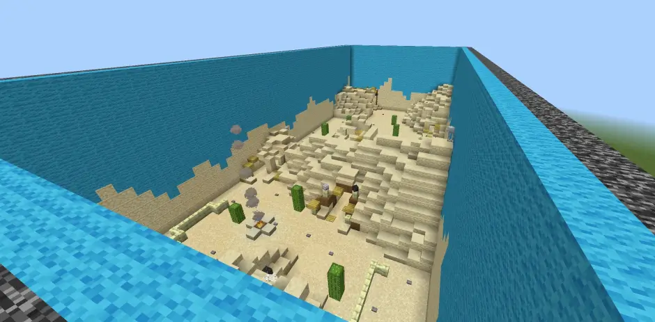 Вид на всю арену