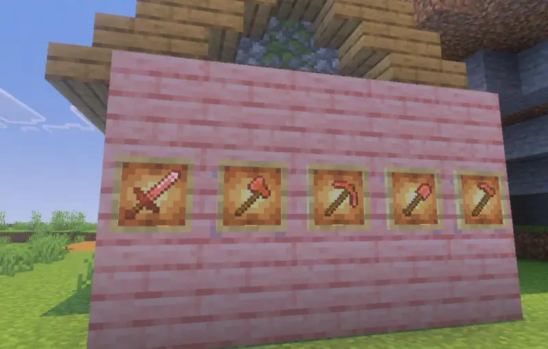 Медные инструменты в рамках