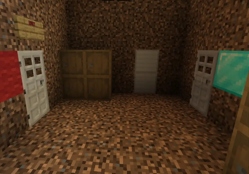 Ящики в коридоре из грязи