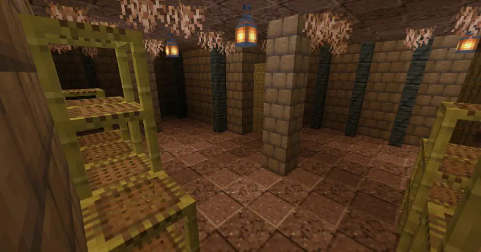 Локация из грязевых кирпичей