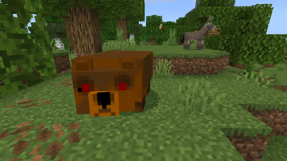 Гризли в дубовом лесу из мода Тропа