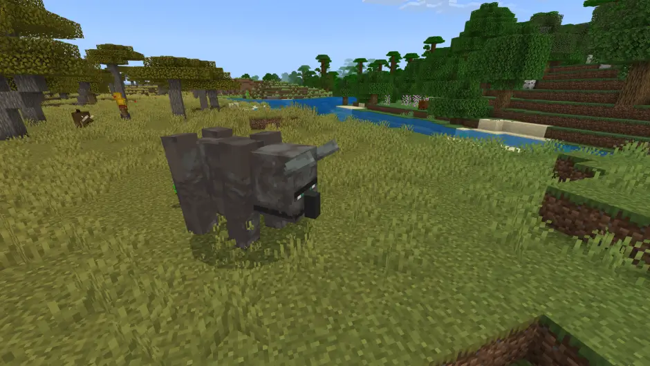 Свободный Разрушитель в саванне