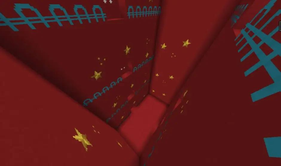 Высокое сооружение с красными стенами