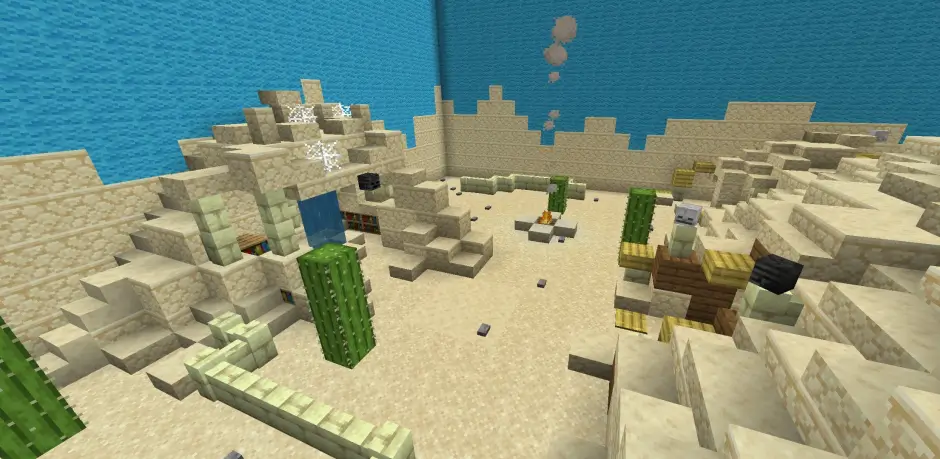 Кактусы на арене