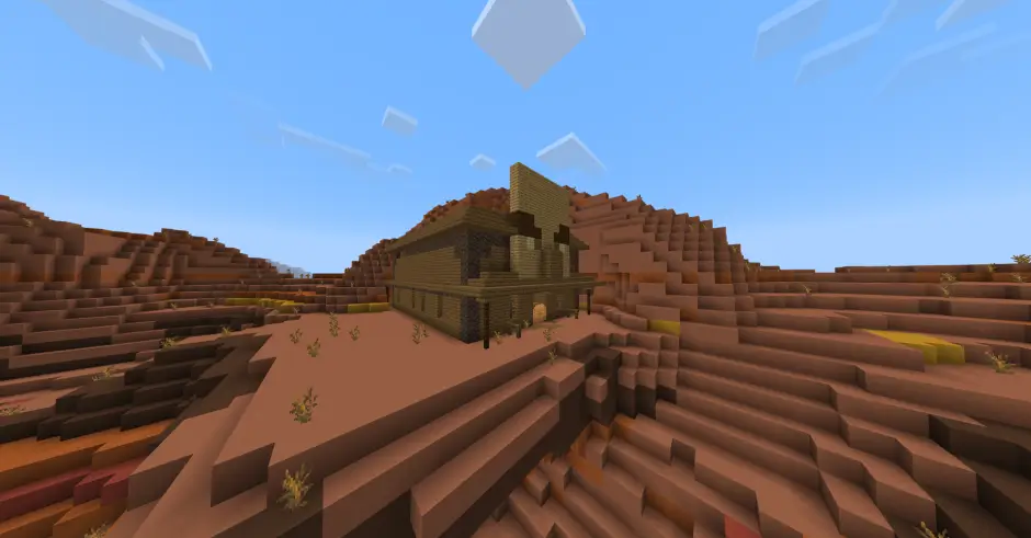 Дом жителя в пустыне