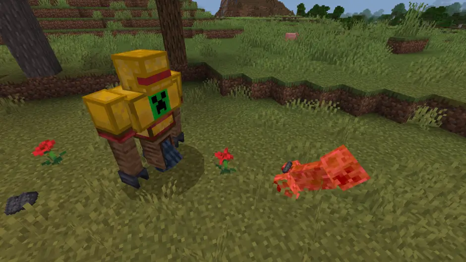 Криперо-устранитель атакует крипера