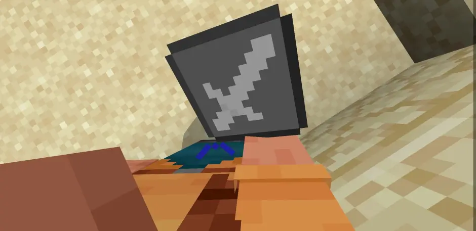 Предмет с иконкой серого меча