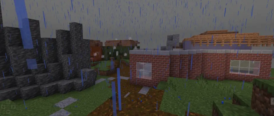 Каменный дом и тропинка к нему