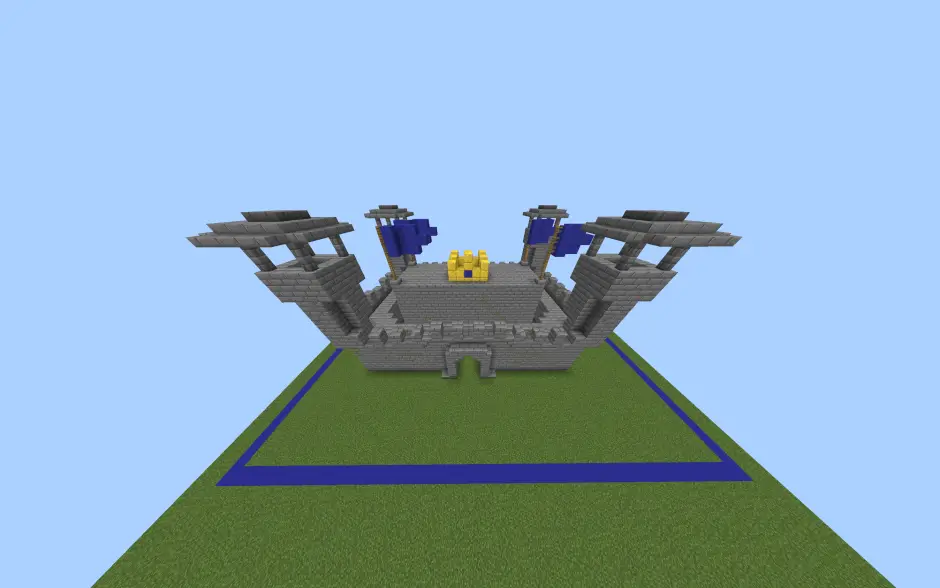 Замок синей команды