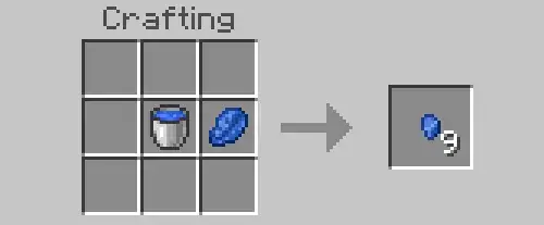 Крафт лазуритового самородка
