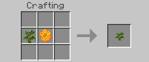 Крафт вощённого саженца дерева