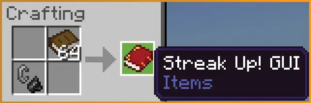 Крафт интерфейса Streak