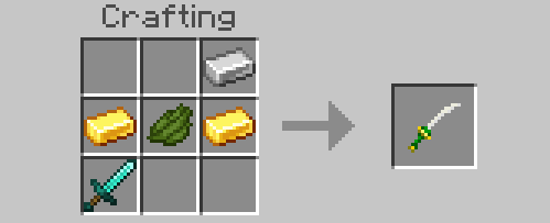 Получение зеленой катаны