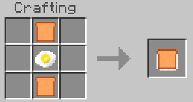 Крафт бутерброда с яичницей