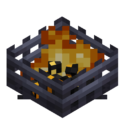 Мангал с обычным огнём