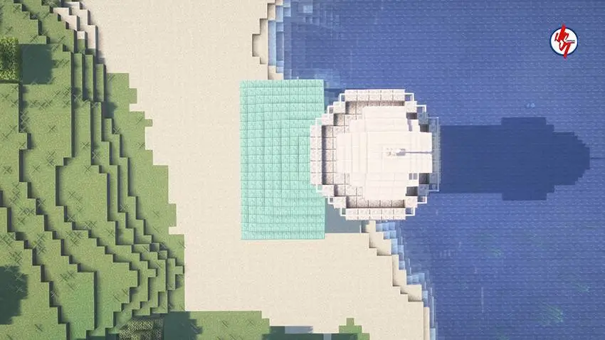 Маяк сверху