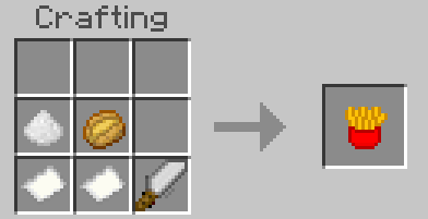 Крафт картошки фри