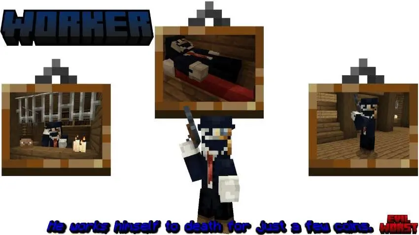 Внешний вид моба рабочий