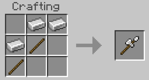 Крафт алебарды