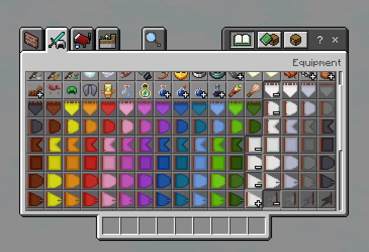 Все новые варианты флагов в инвентаре