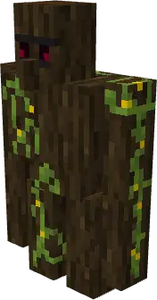 Голем из елового бревна