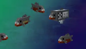 Новое оружие среди нескольких пираний